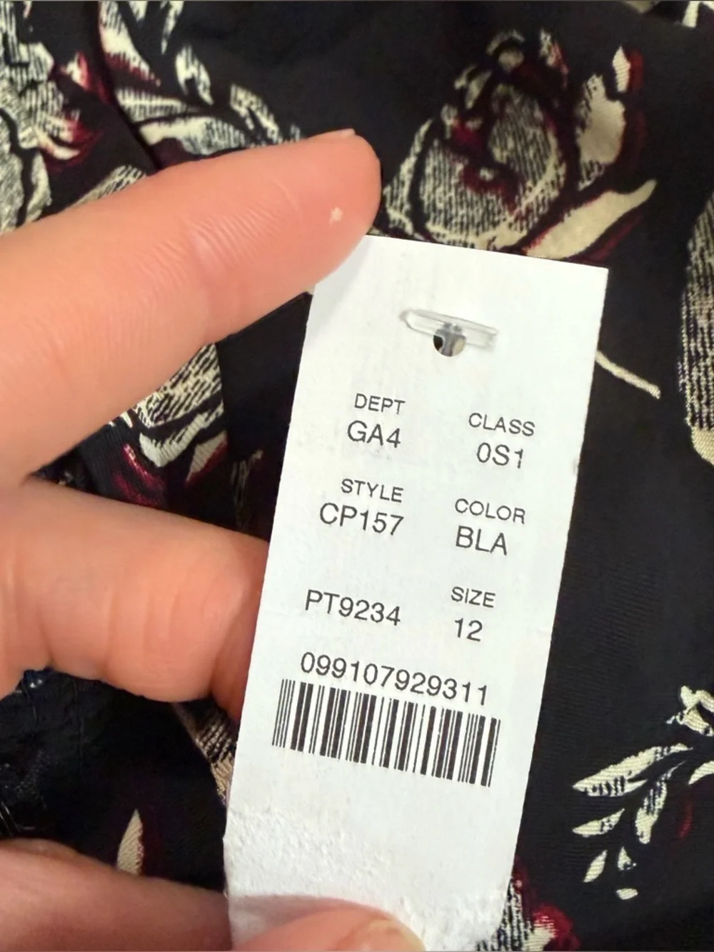 J crew Veranda dress in floral print